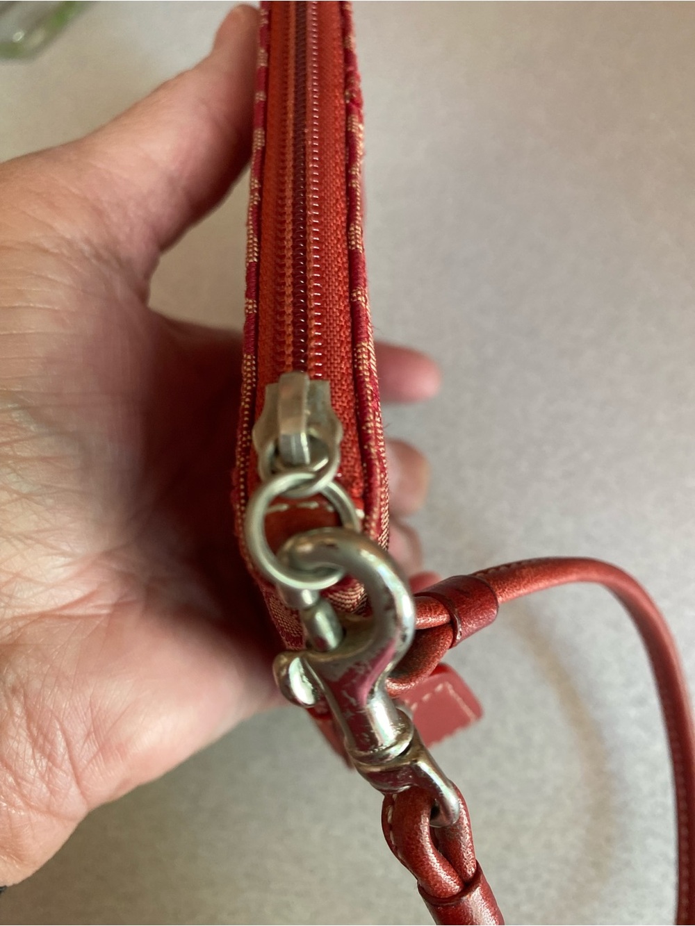 Coach Vintage Signature Soho Wristlet - Picture 16 of 16